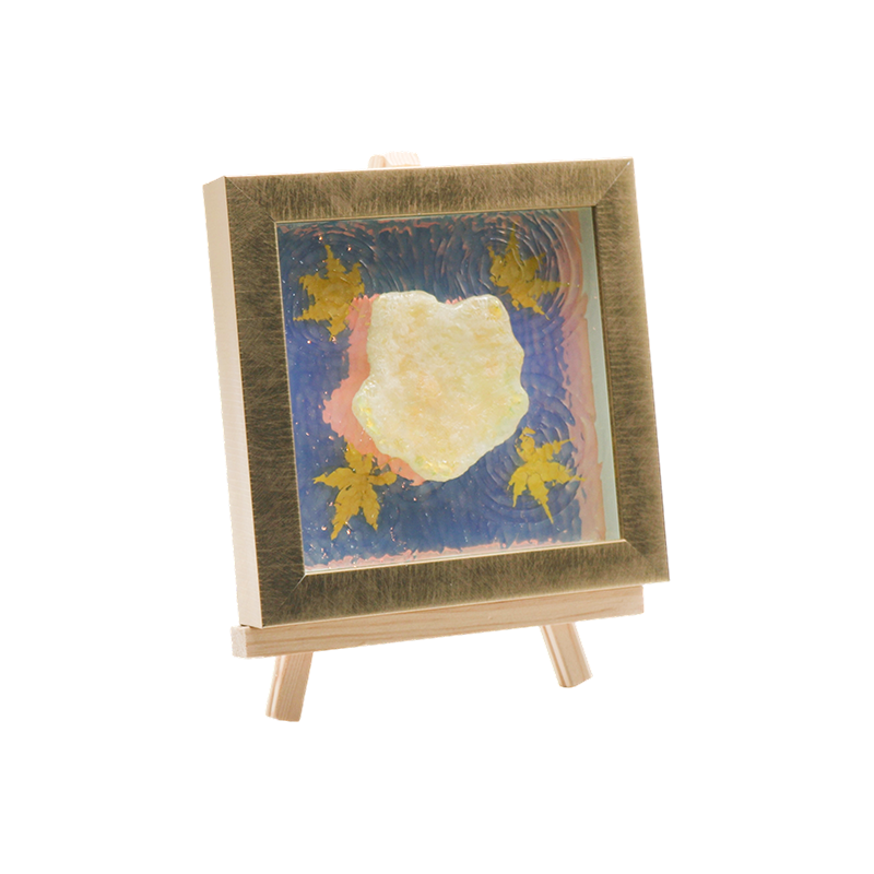 Vand krusning rav ahorn blad simulation kunst lampe - Maple Shadow Lamp