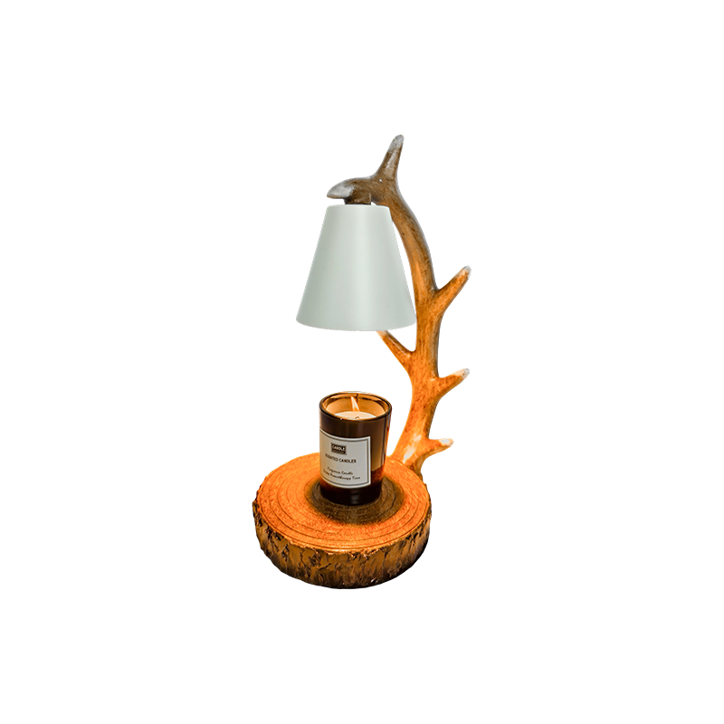 Naturinspireret lysvarmerlampe - Deer's Breath