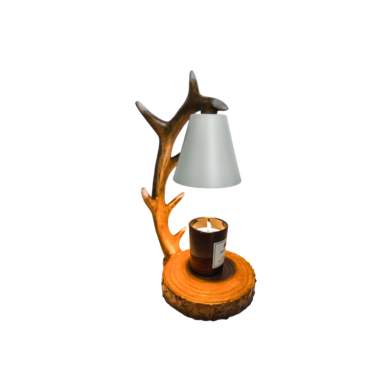Naturinspireret lysvarmerlampe - Deer's Breath